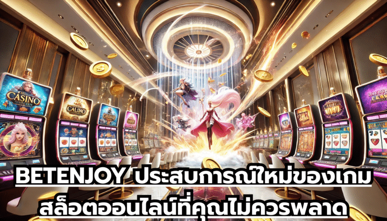 BETENJOY ประสบการณ์ใหม่ของเกมสล็อตออนไลน์ที่คุณไม่ควรพลาด
