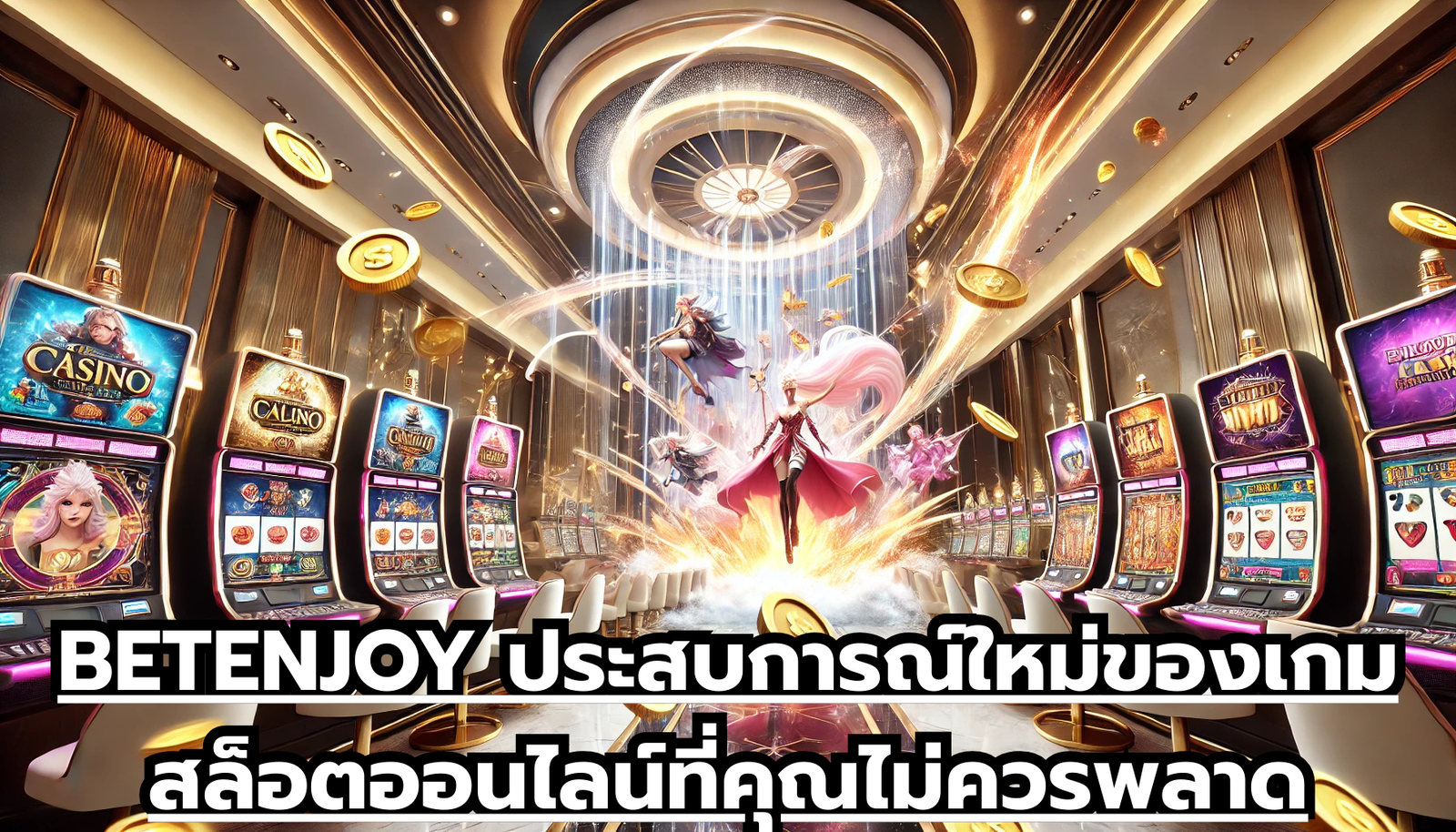 BETENJOY ประสบการณ์ใหม่ของเกมสล็อตออนไลน์ที่คุณไม่ควรพลาด