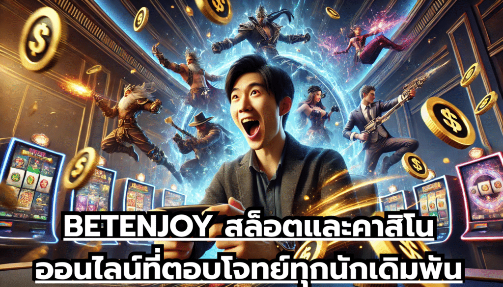 BETENJOY สล็อตและคาสิโนออนไลน์ที่ตอบโจทย์ทุกนักเดิมพัน
