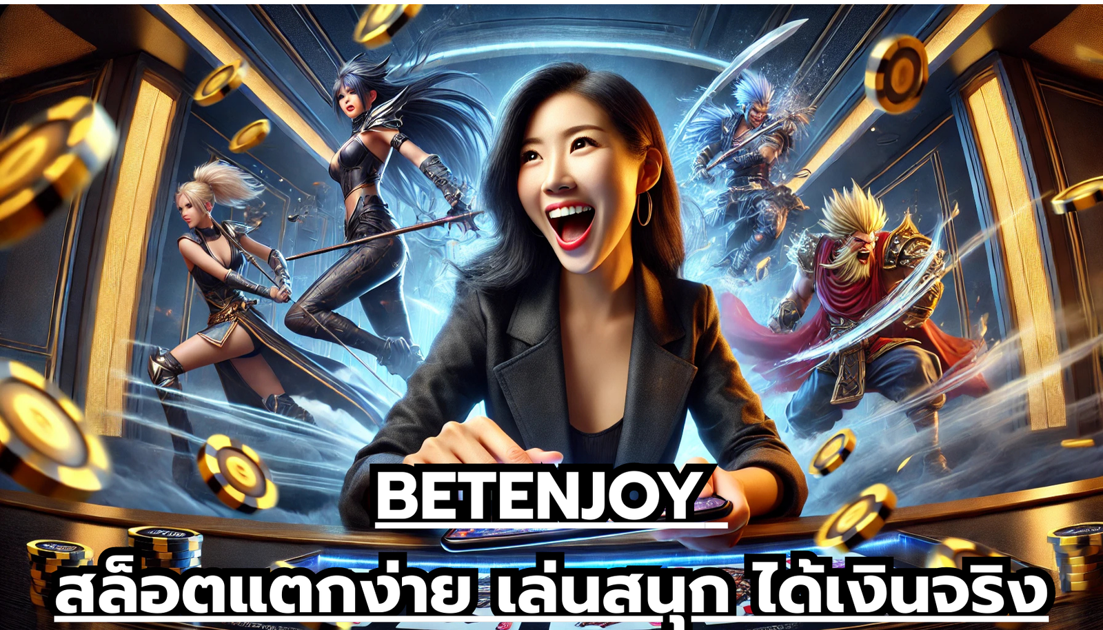 BETENJOY สล็อตแตกง่าย เล่นสนุก ได้เงินจริง