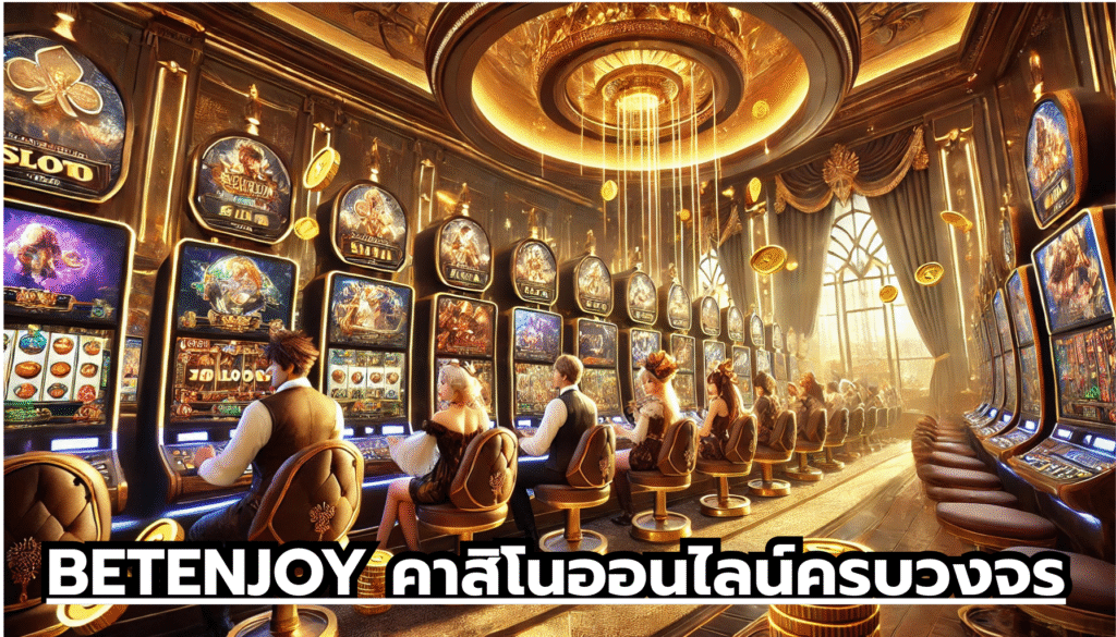 BETENJOY คาสิโนออนไลน์ครบวงจร