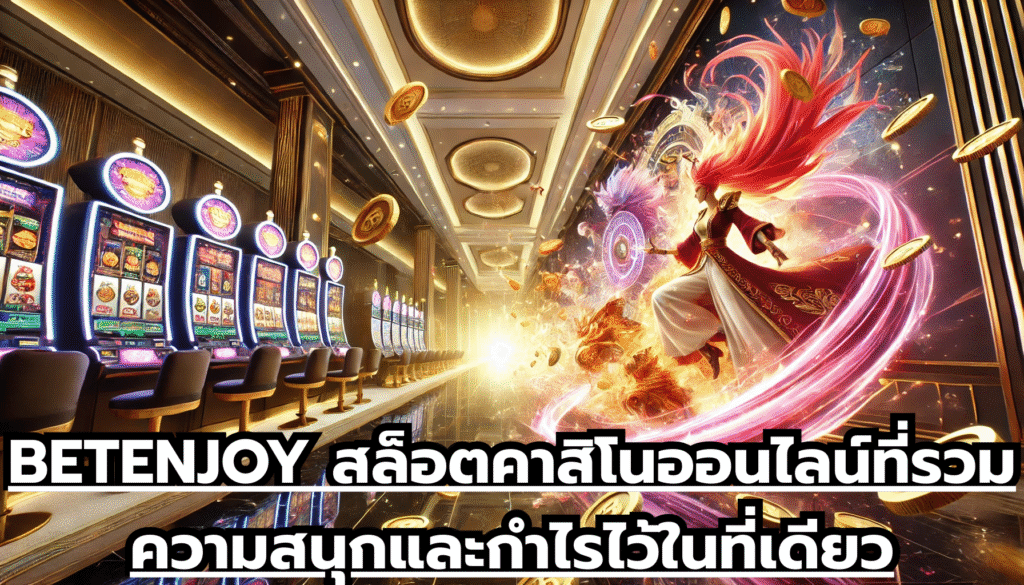 BETENJOY สล็อตคาสิโนออนไลน์ที่รวมความสนุกและกำไรไว้ในที่เดียว