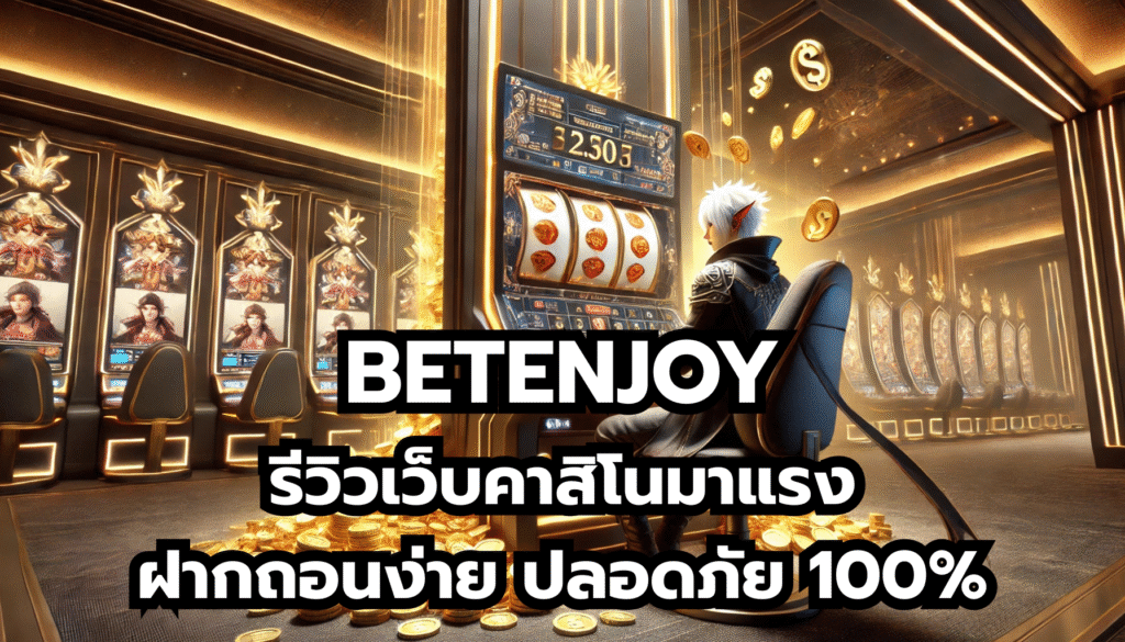 BETENJOY รีวิวเว็บคาสิโนมาแรง ฝากถอนง่าย ปลอดภัย 100%